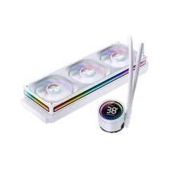 TẢN NHIỆT NƯỚC AIO JONSBO TH-360 ARGB WHITE (HIỂN THỊ NHIỆT ĐỘ)