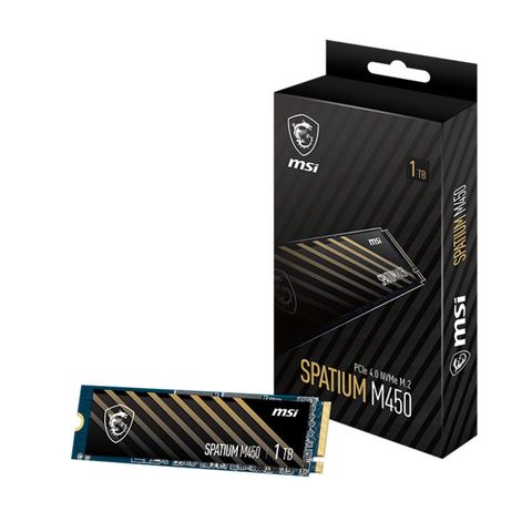 SSD 1TB NVME M.2 MSI M450 PCIE GEN4 X4 TỐC 3600/3000 NEW