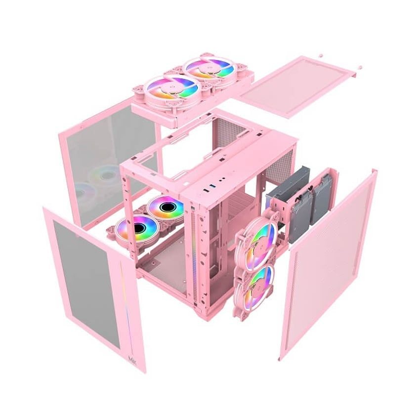 CASE MIK LV12 MINI ELITE PINK NEW