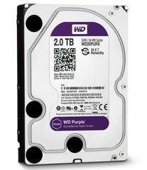 Ổ cứng Western Digital Purple 2TB WD22PURZ (3.5Inch/ 5400rpm/ 64MB/ SATA3) NEW