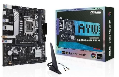 MAIN B760M ASUS AYW WIFI 6 + BLUETOOTH DDR4 NEW