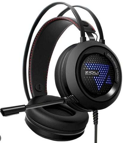TAI NGHE CHỤP TAI GAMING ZIDLI ZH6 BLACK NEW