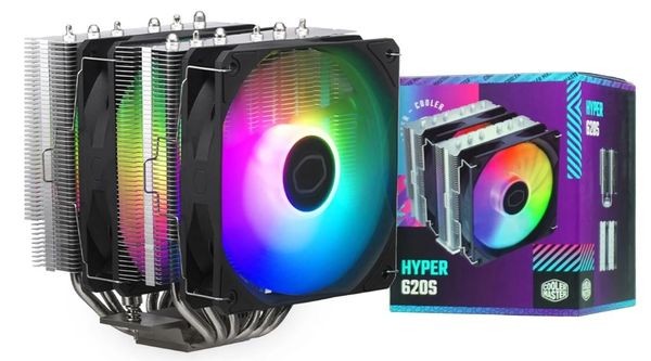 TẢN NHIỆT KHÍ COOLER MASTER HYPER 620S LED ARGB ( HỖ TRỢ SOCKET LGA 1700 /AM5 ) NEW