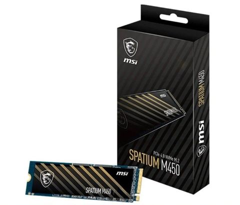 SSD MSI SPATIUM M450 500GB - 3D NAND M.2 NVME PCIE GEN4.0 X4 NEW