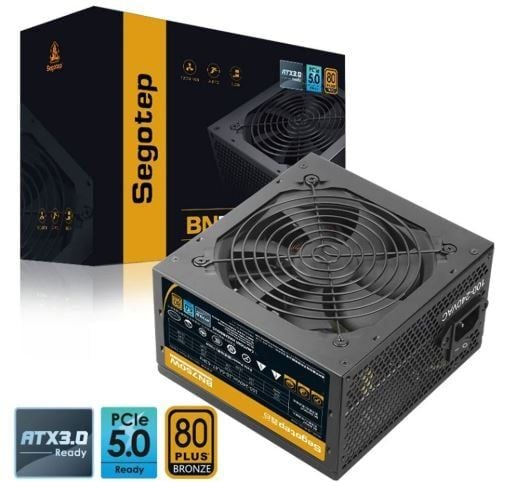 NGUỒN SEGOTEP 750W PCIE 5.0 80+ BRONZE BN750W NEW