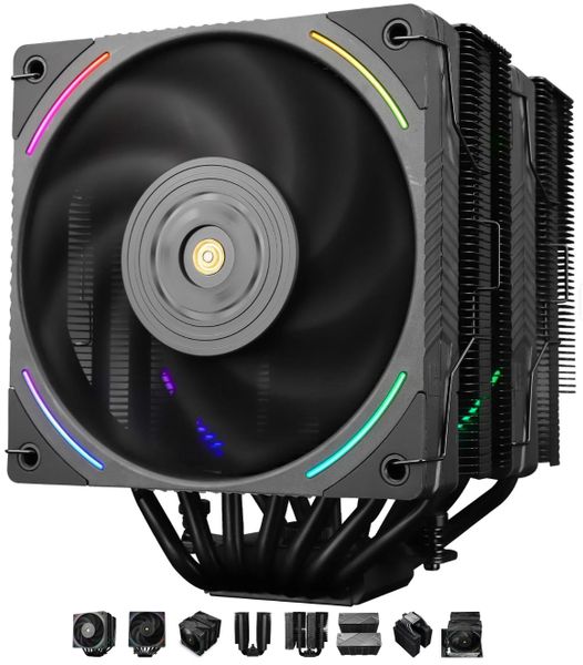 Tản nhiệt khí Thermalright Phantom Spirit 120 EVO - Đen (2 Tháp) NEW