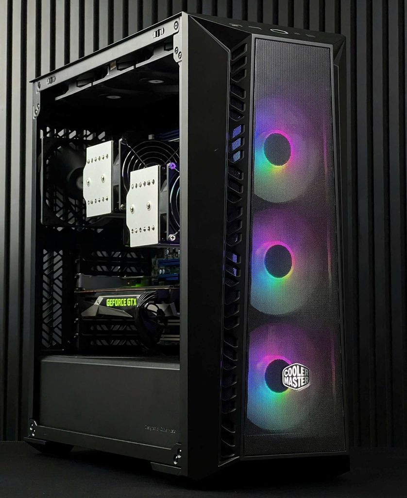 CASE COOLERMASTER 520 MESH MASTERBOX (3 FAN ARGB) NEW