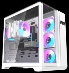 CASE DARKFLASH L280 ATX WHITE (CHƯA KÈM FAN)