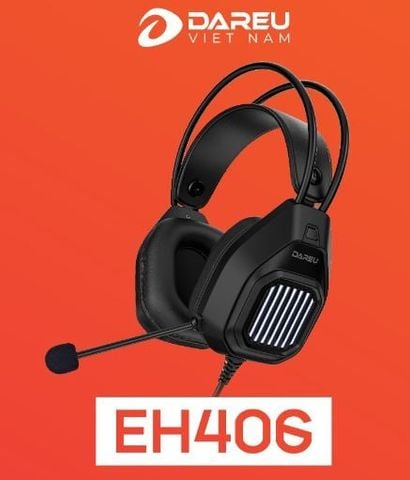TAI NGHE DAREU EH406 7.1 RGB ĐEN NEW