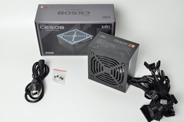 NGUỒN MIK SPOWER C650B - 650W NEW