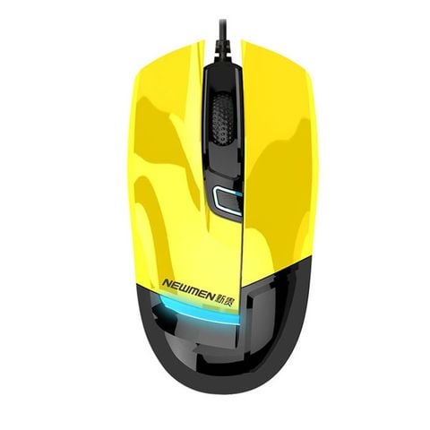 CHUỘT NEWMEN G10 GAMING VÀNG + ĐEN NEW