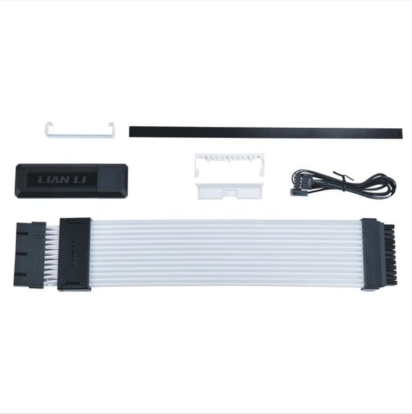 DÂY NGUỒN NỐI DÀI LIAN LI STRIMER WIRELESS 24-PIN ARGB - KÈM HUB USB (DÂY NGUỒN 24-PIN ) NEW