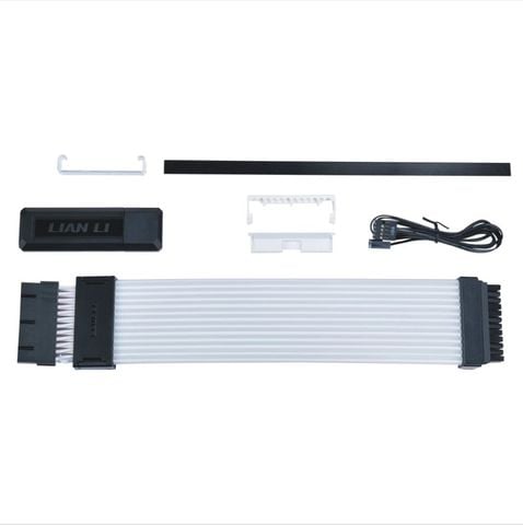 DÂY NGUỒN NỐI DÀI LIAN LI STRIMER WIRELESS 24-PIN ARGB - KÈM HUB USB (DÂY NGUỒN 24-PIN ) NEW