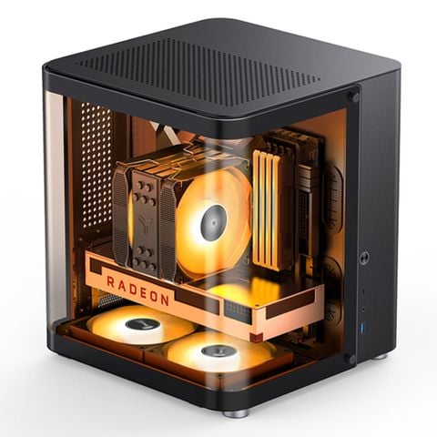 CASE JONSBO TK-1  M-ATX BLACK NEW