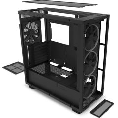 CASE NZXT H7 ELITE BLACK (TẶNG 3 FAN ARGB)