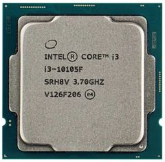 CPU INTEL CORE I3 10105F 4.4GHZ, 4 NHÂN 8 LUỒNG TRAY