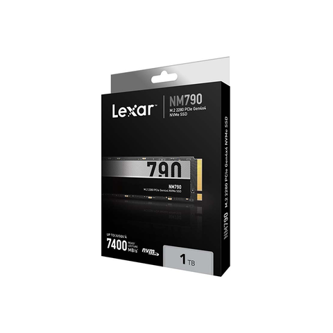 SSD 1TB NVME M.2 LEXAR NM790 PCIE GEN4 X4 TỐC 7400/6500 NEW