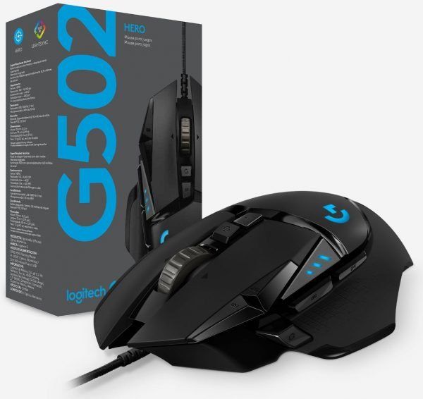 CHUỘT LOGITECH G502 HERO GAMING NEW