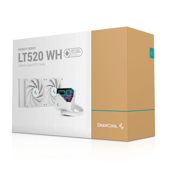 TẢN NHIỆT CPU AIO 240MM DEEPCOOL LT520 WHITE NEW