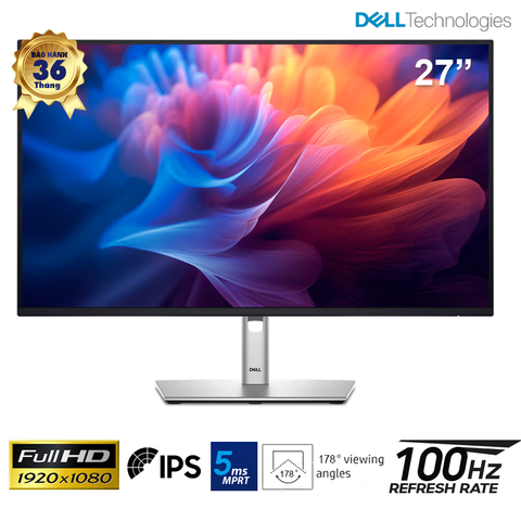 Màn Hình Dell P2725H (27 inch, IPS, FHD, 100Hz, USB TypeC) NEW