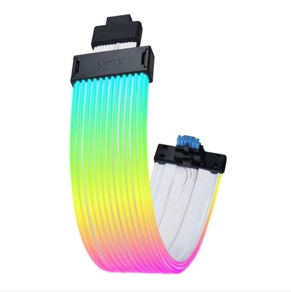 DÂY NGUỒN NỐI DÀI LIAN LI STRIMER WIRELESS 12+4PIN ARGB - 12 DÃY LED (DÂY NGUỒN VGA /PCIe 5.0/16PIN) NEW