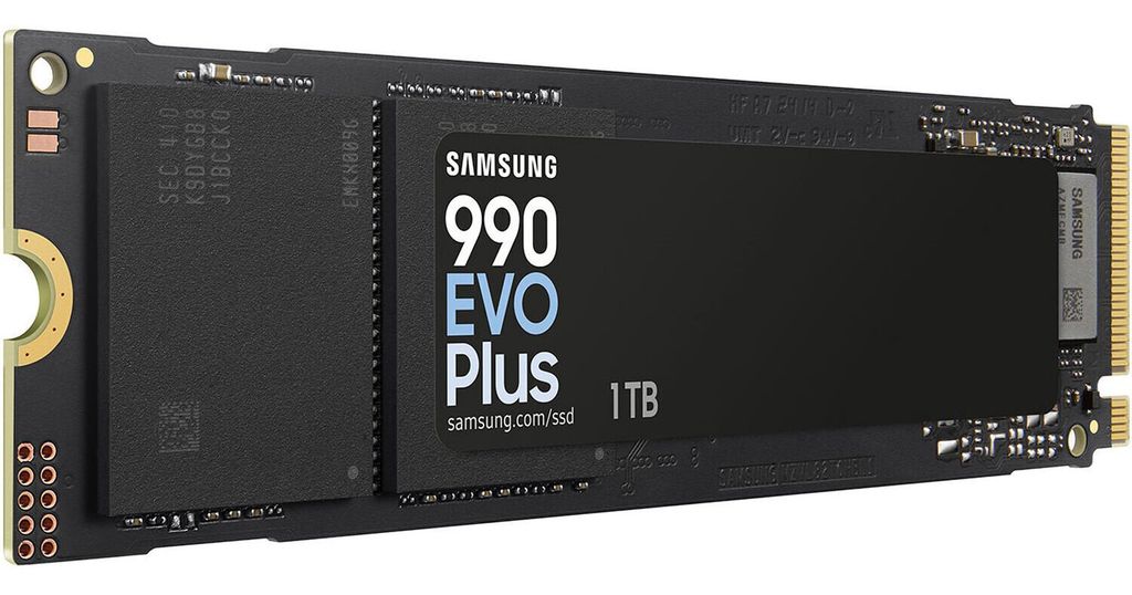 SSD 1TB Samsung 990 EVO PLUS 7150MB/s PCIe Gen 4.0 x4 / 5.0 x2