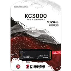 SSD NVME KINGSTON KC3000 1TB GEN 4 TỐC 7000/6000 NEW
