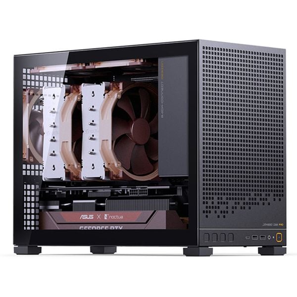 CASE JONSBO D32 PRO BLACK NEW (MINI M-ATX, MÀU ĐEN )