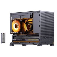 CASE JONSBO D32 PRO BLACK NEW (MINI M-ATX, MÀU ĐEN )