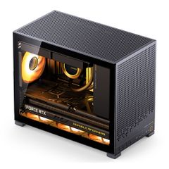 CASE JONSBO D32 PRO BLACK NEW (MINI M-ATX, MÀU ĐEN )
