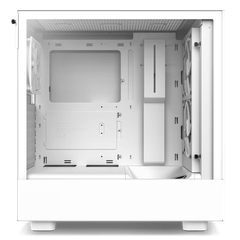 Case NZXT H5 FLOW WHITE - BLACK ( TẶNG 2 FAN ) NEW