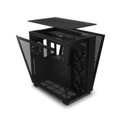 Case NZXT H9 Flow (BLACK), (White), ( TẶNG 4 FAN ) NEW