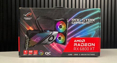 ( 2ND ) VGA AMD RADEON ASUS ROG STRIX LC RX 6800 XT OC 16G GAMING