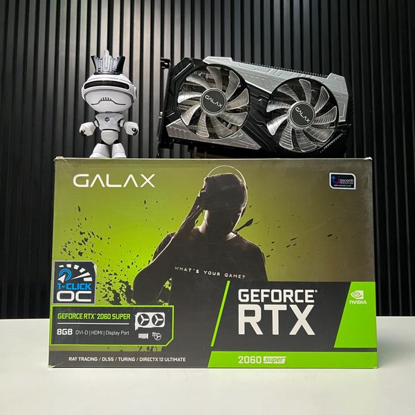 ( 2ND ) VGA RTX 2060 SUPER 8GB GALAX 1-CLICK OC