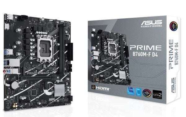 MAIN B760M-F ASUS PRIME DDR4 NEW