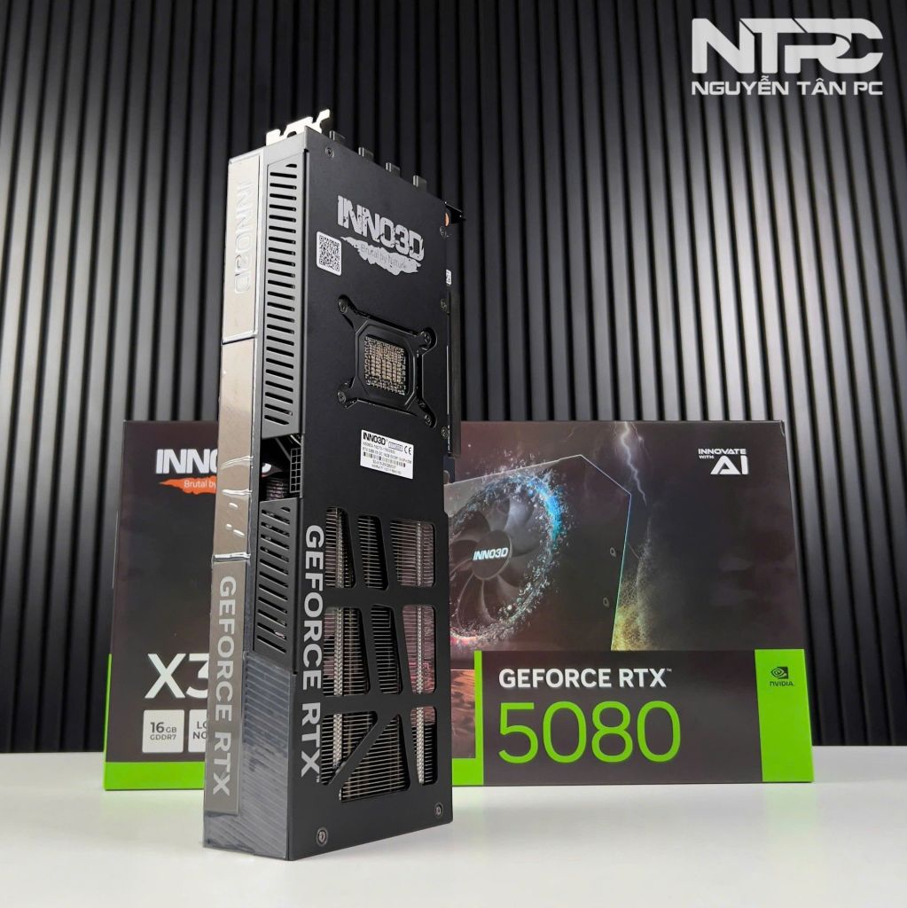 (NEW) VGA INNO3D RTX 5080 16G X3 OC GDDR7 DLSS 4