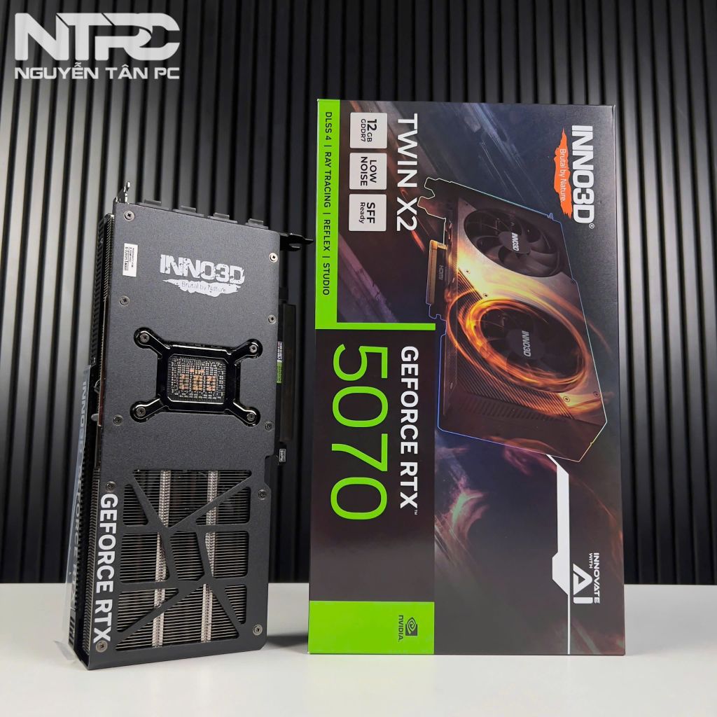 (NEW) VGA INNO3D GeForce RTX 5070 12G TWIN X2 GDDR7 DLSS 4