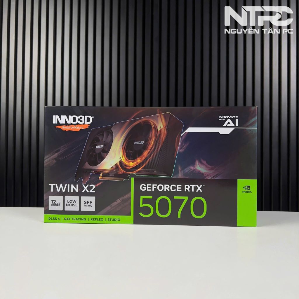 (NEW) VGA INNO3D GeForce RTX 5070 12G TWIN X2 GDDR7