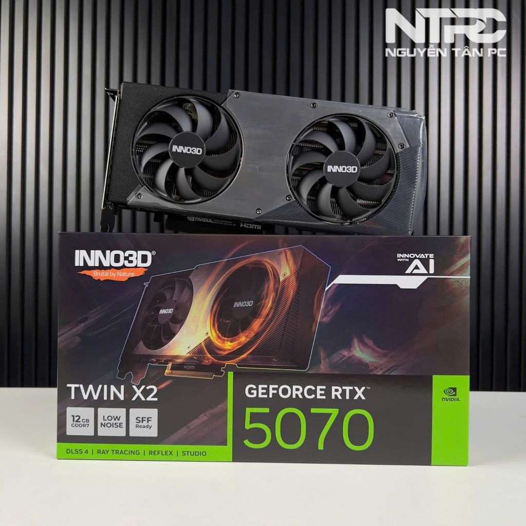 (NEW) VGA INNO3D GeForce RTX 5070 12G TWIN X2 GDDR7