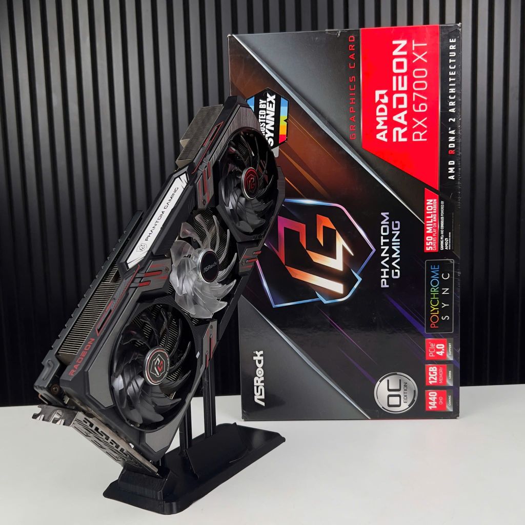 (2ND) VGA ASROCK RX 6700XT 12GB PHANTOM GAMING D OC