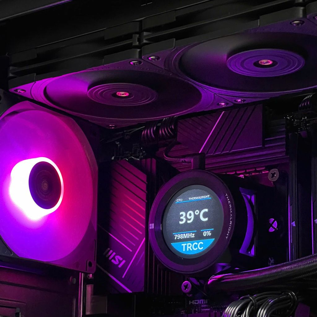 TẢN NHIỆT NƯỚC AIO THERMALRIGHT CORE VISION 360 BLACK NEW