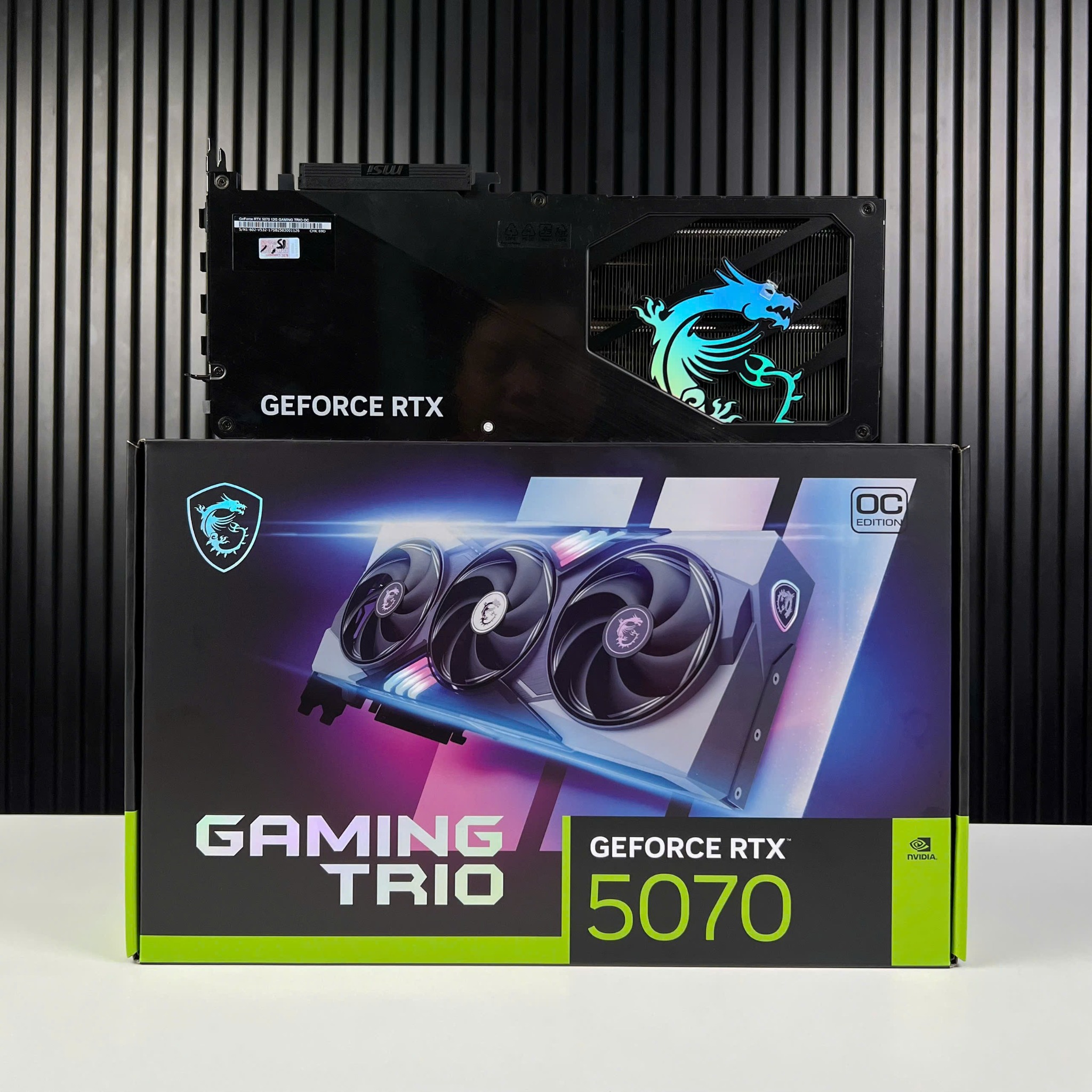 【新品】GeForce RTX 5070 12G GAMING TRIO OC MSI GeForce RTX™ 5070 12G GAMING TRIO OC