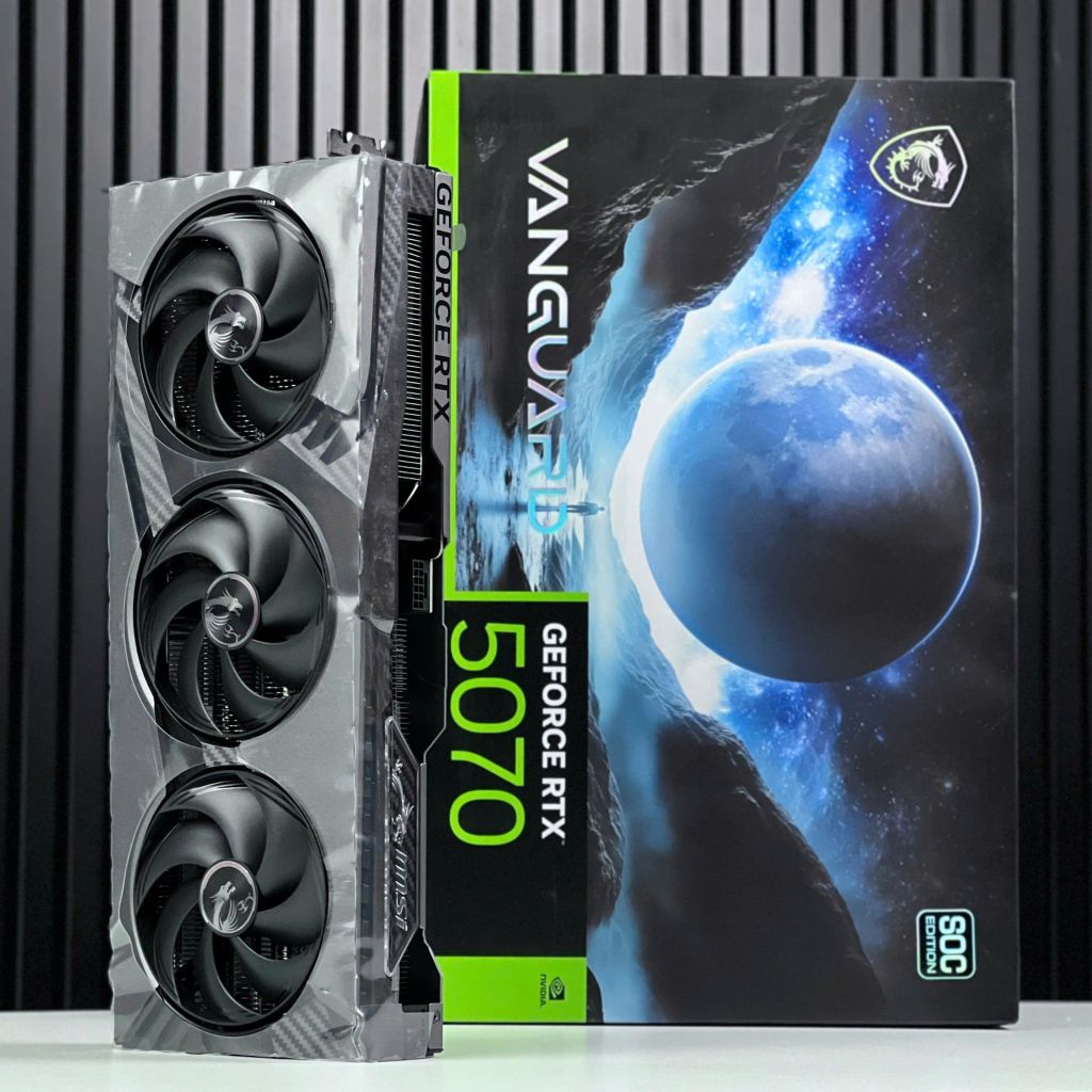 (NEW) MSI GeForce RTX 5070 12G VANGUARD SOC EDITION GDDR7