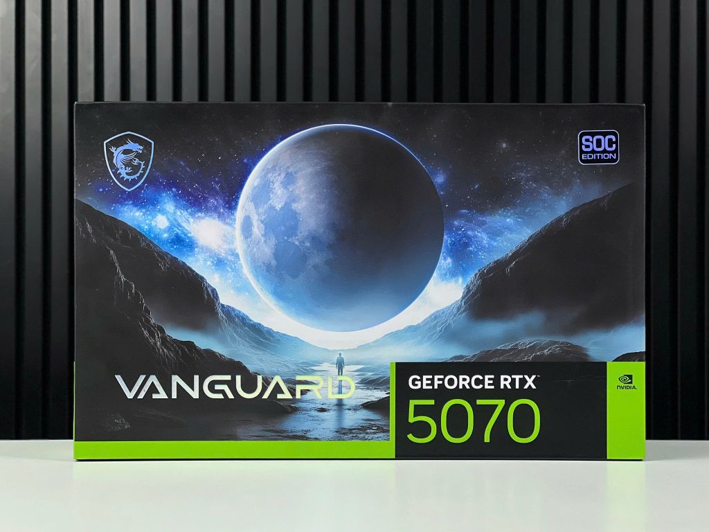 (NEW) MSI GeForce RTX 5070 12G VANGUARD SOC EDITION GDDR7