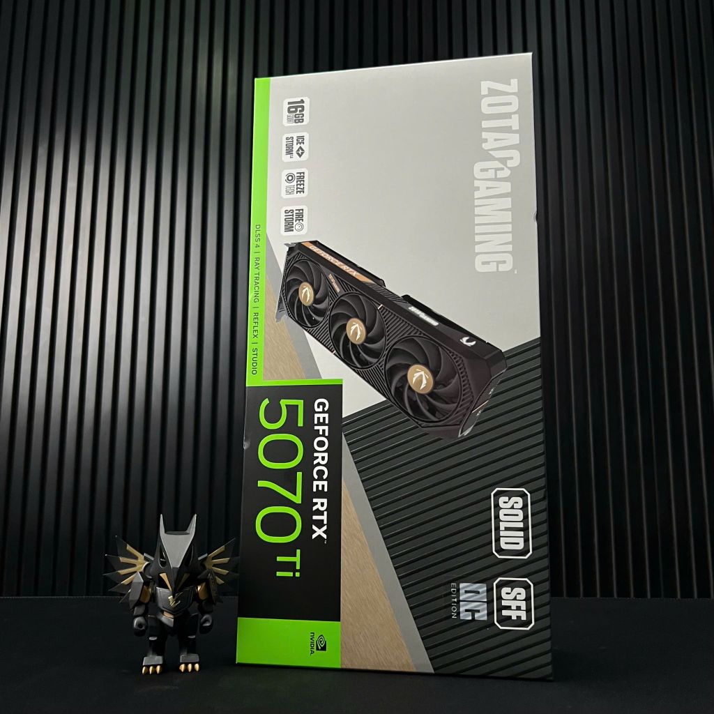 (NEW) VGA ZOTAC GAMING GeForce RTX 5070Ti 16G SOLID SFF OC GDDR7