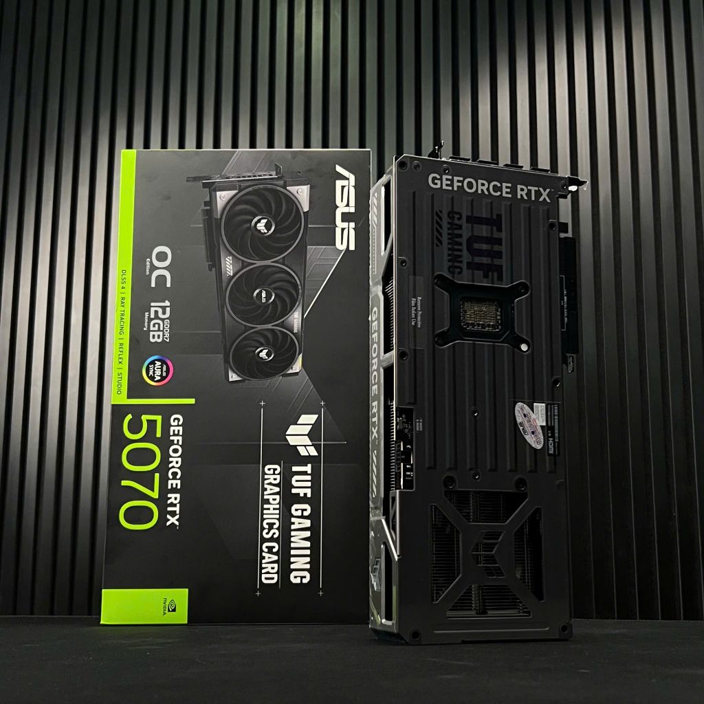 (NEW) VGA ASUS TUF GAMING GeForce RTX 5070 OC EDITION 12G GDDR7