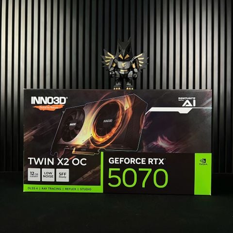 (NEW) VGA INNO3D GeForce RTX 5070 12G TWIN X2 OC GDDR7