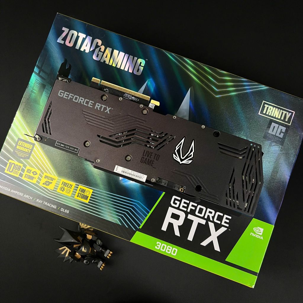 (2ND) VGA ZOTAC GAMING RTX 3080 10G TRINITY OC