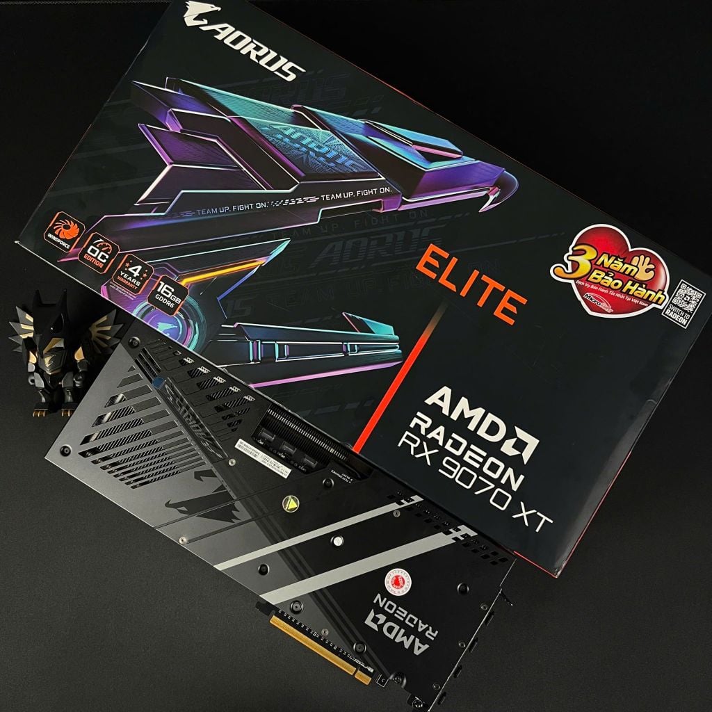 (NEW) VGA GIGABYTE Radeon RX 9070XT 16G AORUS ELITE
