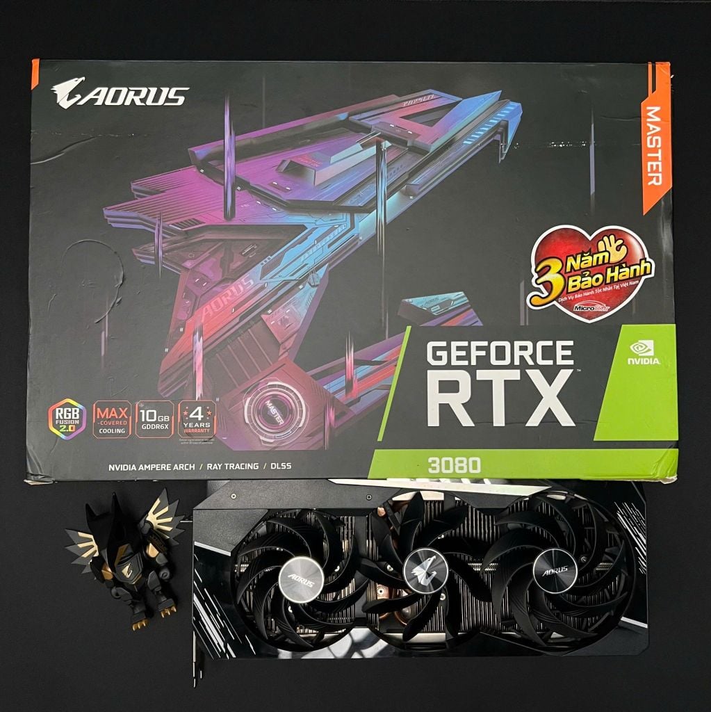 (2ND) VGA RTX 3080 10G AORUS MASTER GIGABYTE GDDR6X